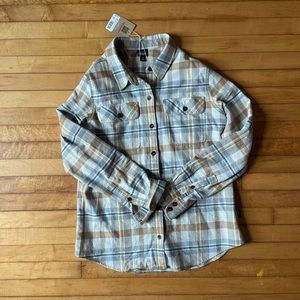 Patagonia Fjord Midweight Flannel Size Small NWT